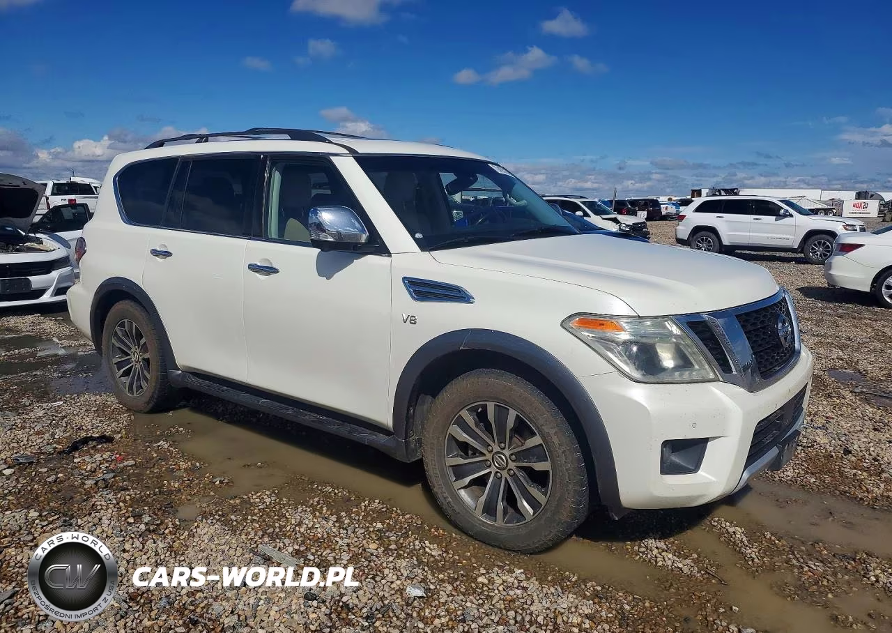 2017 Nissan Armada Sl VIN:JN8AY2NC7H9511308 - 4