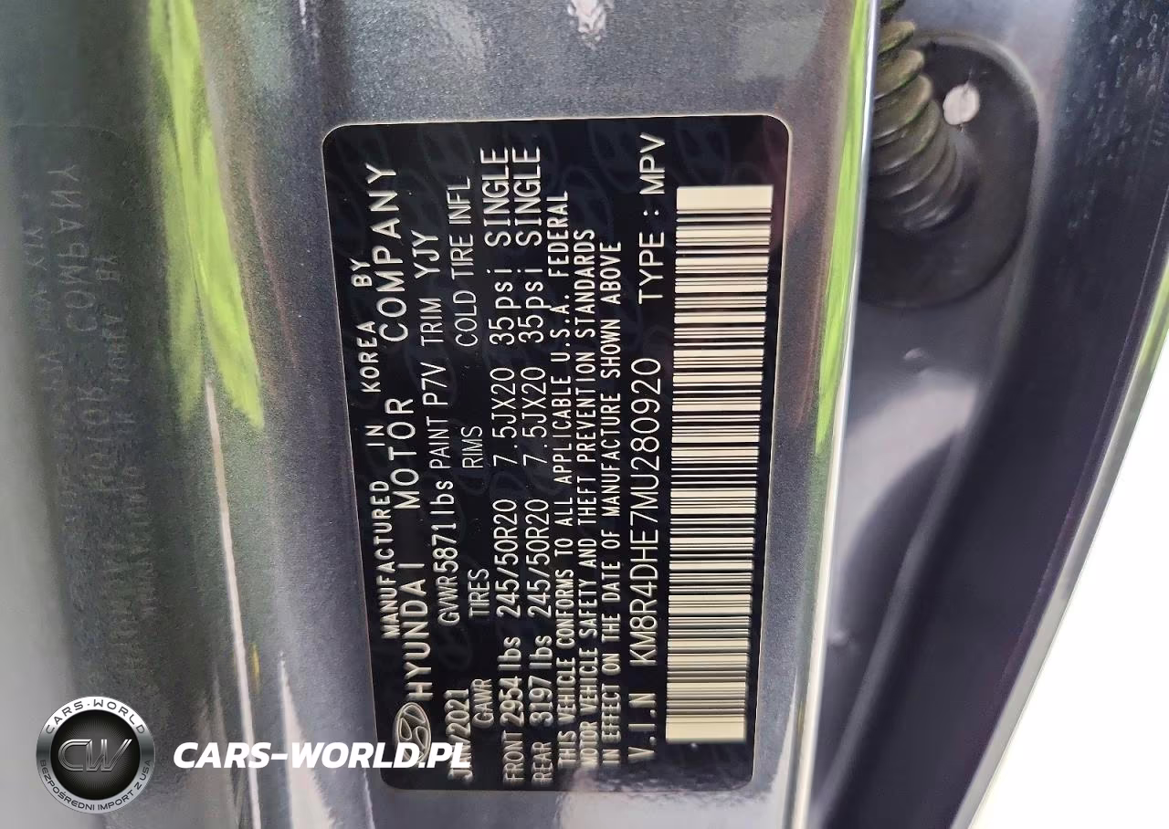 2021 Hyundai Palisade Sel VIN:KM8R4DHE7MU280920 - 13