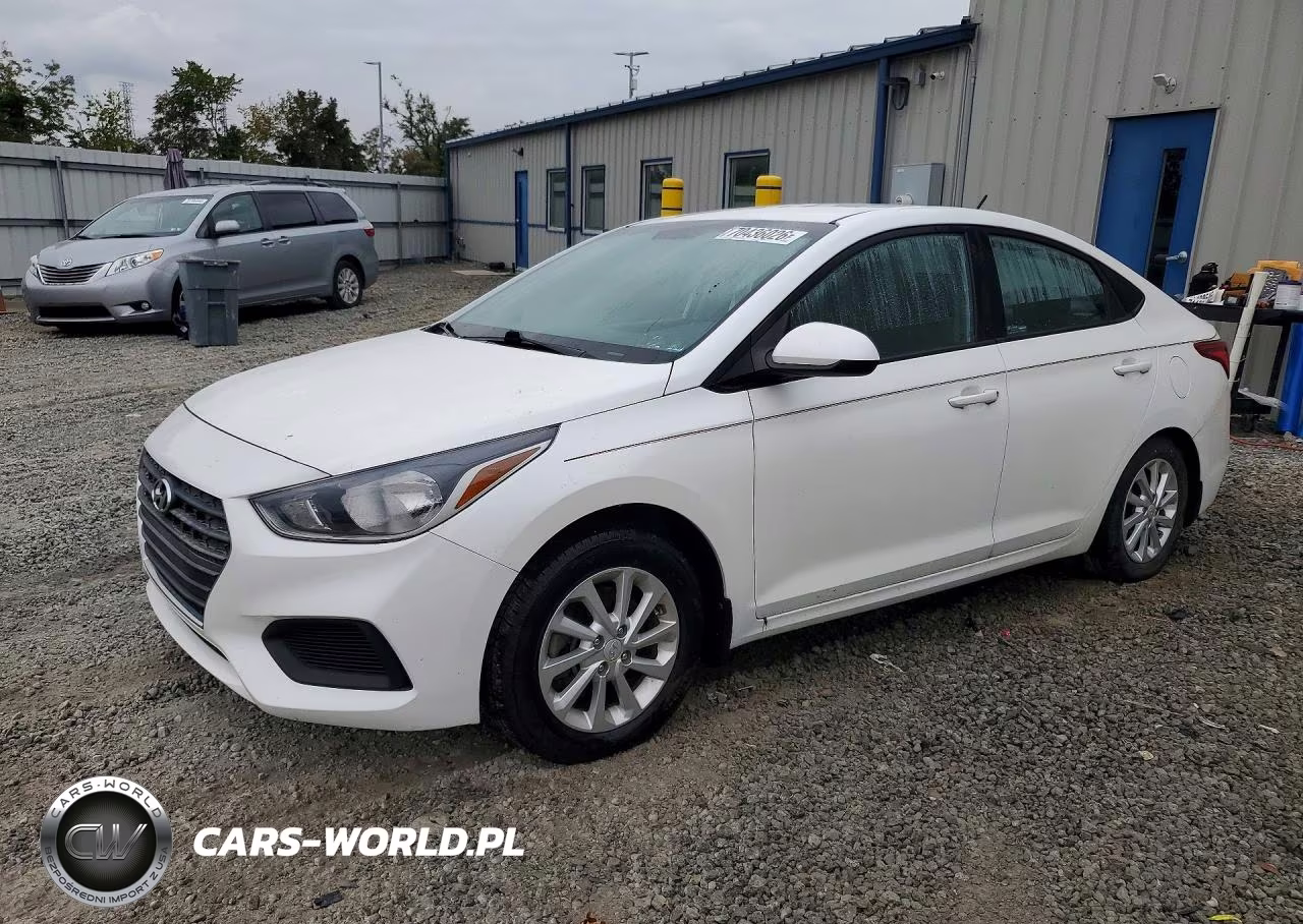2018 Hyundai Accent Sel VIN:3KPC24A33JE017858 - 1