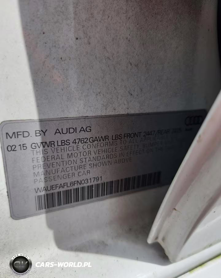 2015 Audi A4 Premium Plus VIN:WAUEFAFL6FN031791 - 12