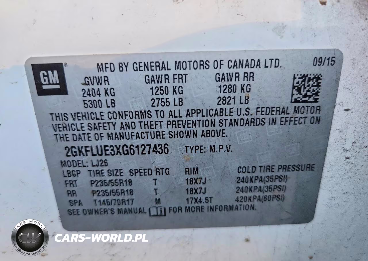 2016 GMC Terrain Slt VIN:2GKFLUE3XG6127436 - 13