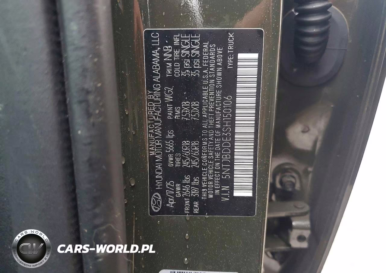 2025 Hyundai Santa Cruz Sel VIN:5NTJBDDE3SH150106 - 13