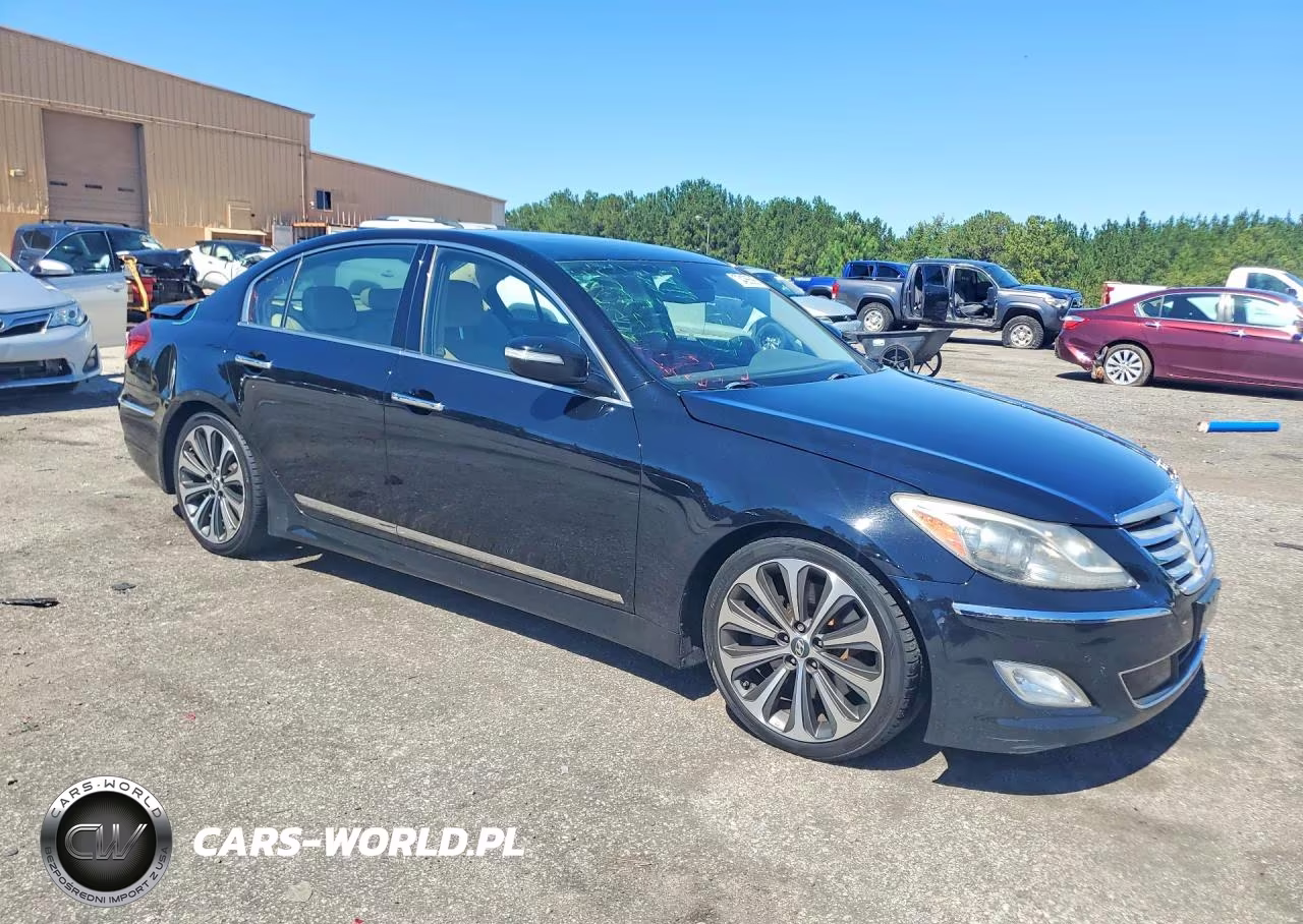 2013 Hyundai Genesis 5.0L VIN:KMHGC4DH6DU233548 - 4