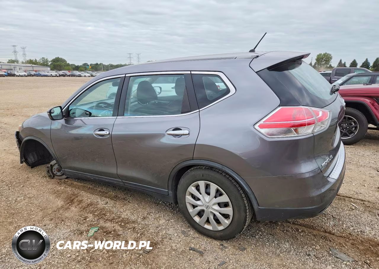 2015 Nissan Rogue S VIN:KNMAT2MV0FP500236 - 2