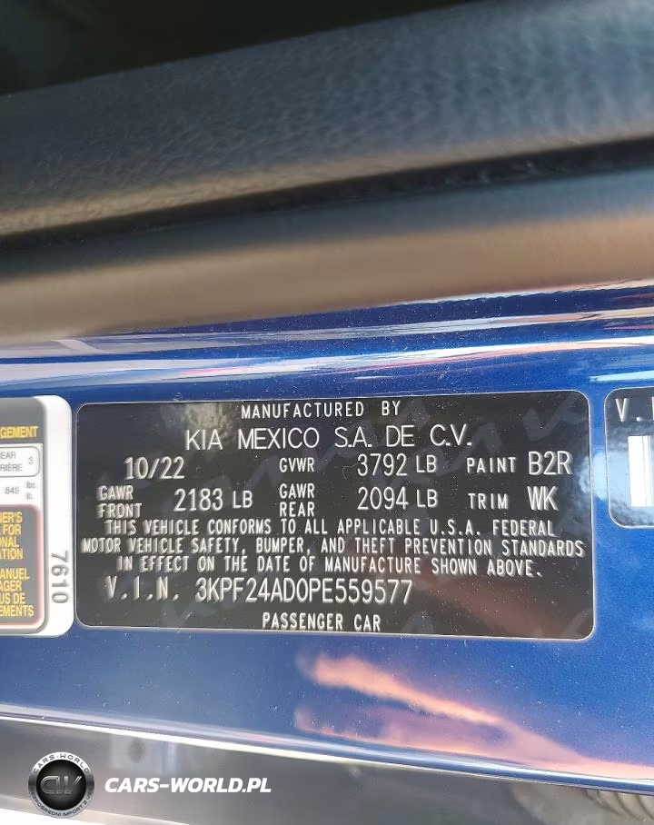 2023 Kia Forte Lxs VIN:3KPF24AD0PE559577 - 13