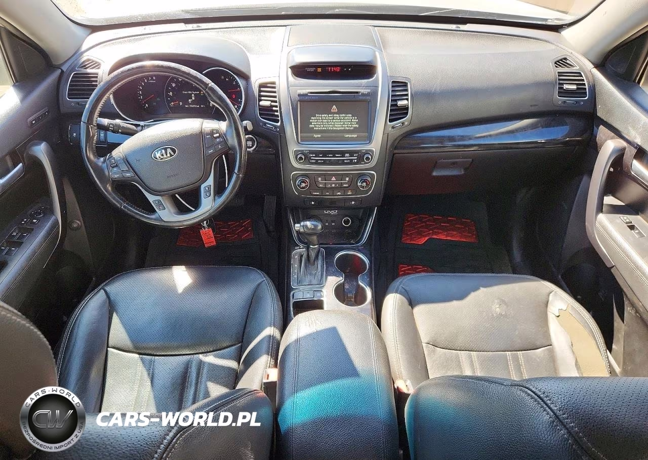 2014 Kia Sorento Lx VIN:5XYKT3A67EG516331 - 8