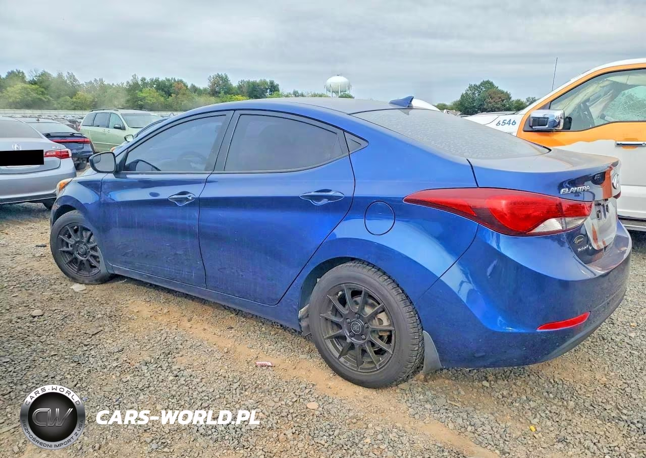 2016 Hyundai Elantra Se VIN:5NPDH4AE9GH717344 - 2