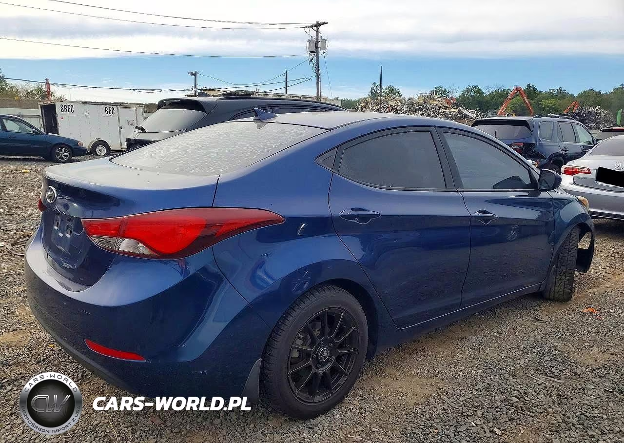 2016 Hyundai Elantra Se VIN:5NPDH4AE9GH717344 - 3