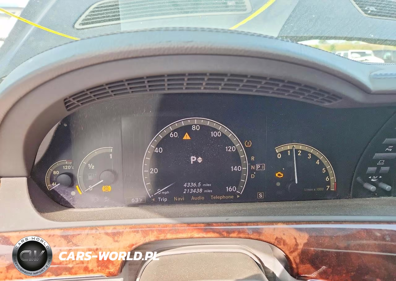 MERCEDES-BENZ S 550 VIN:WDDNG71X57A026447 - 9