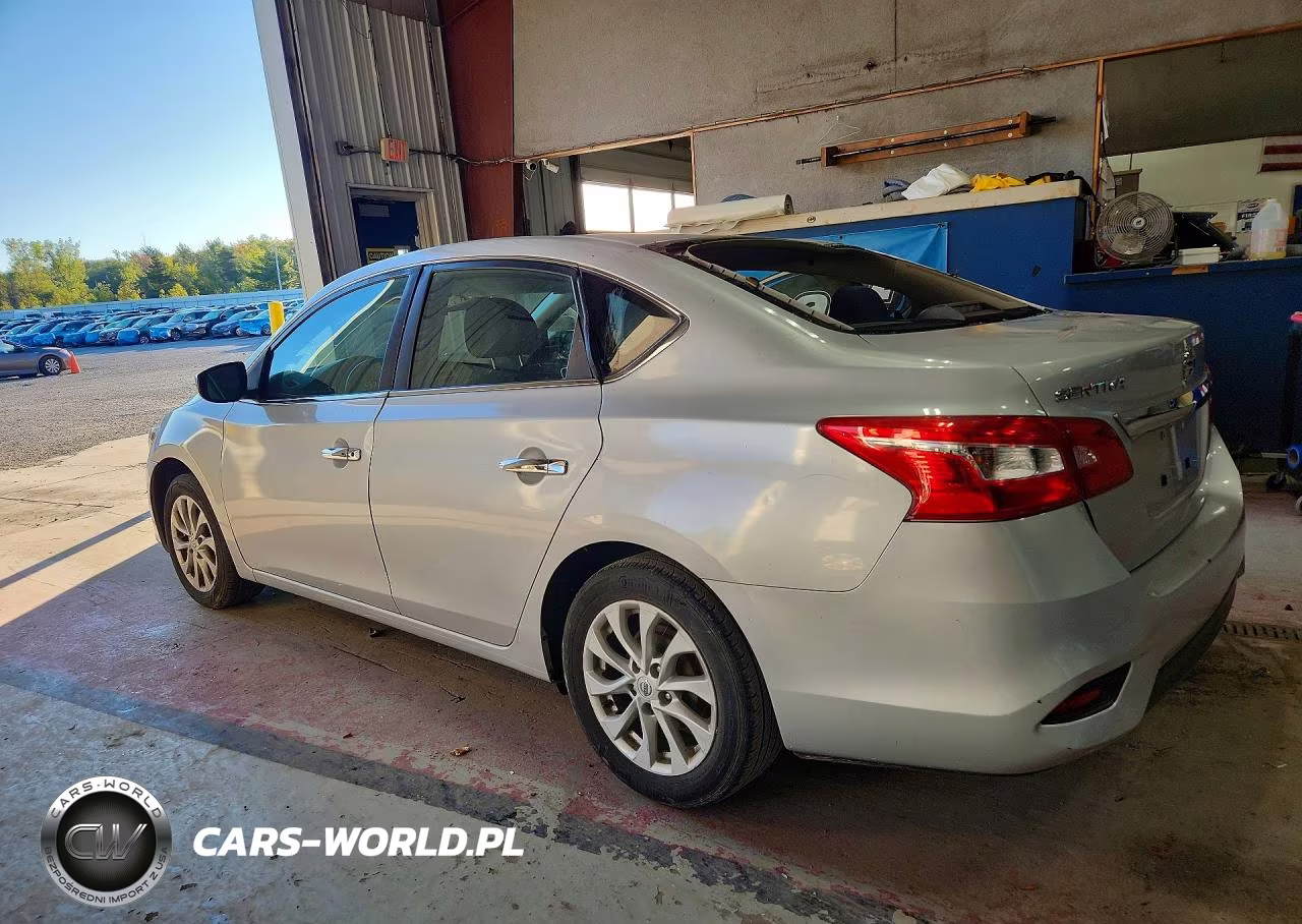 2019 Nissan Sentra Sv VIN:3N1AB7APXKY354946 - 2