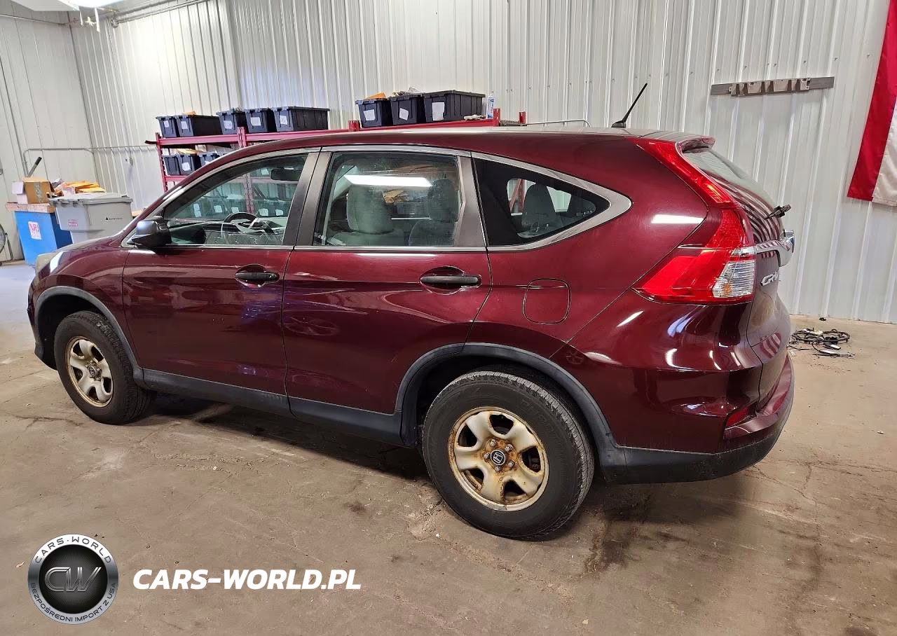 2015 Honda Cr-V Lx VIN:5J6RM4H36FL107220 - 2