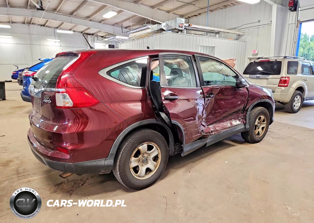 2015 Honda Cr-V Lx VIN:5J6RM4H36FL107220 - 3