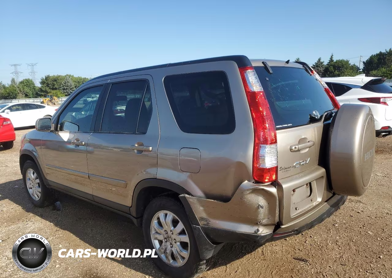2006 Honda Cr-V Se VIN:SHSRD78996U408362 - 2