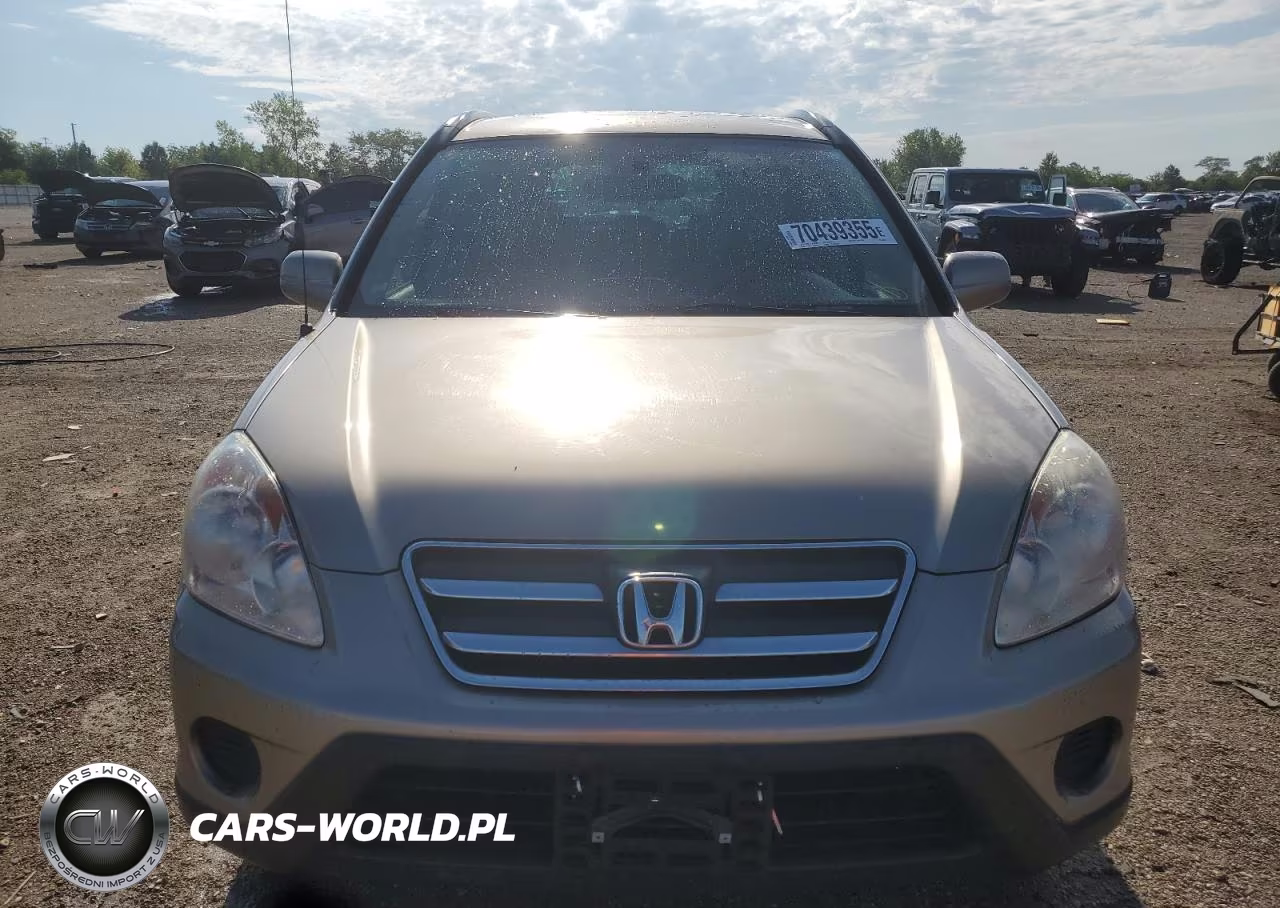 2006 Honda Cr-V Se VIN:SHSRD78996U408362 - 5