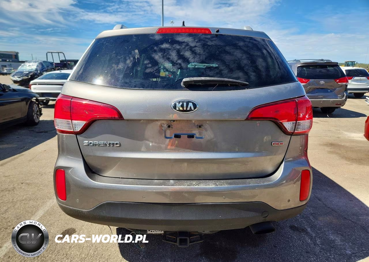 2015 Kia Sorento Lx VIN:5XYKTDA61FG638528 - 6