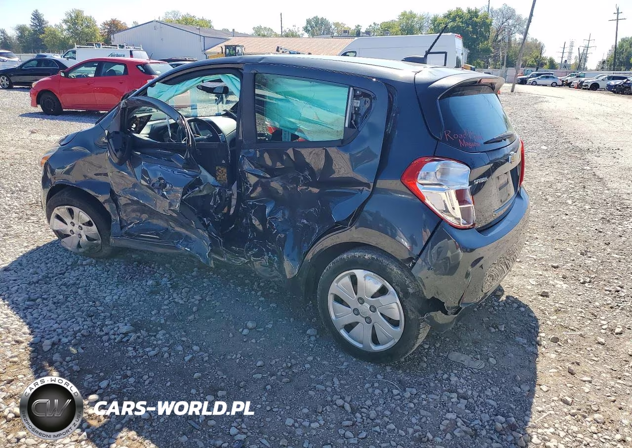 2017 Chevrolet Spark Ls VIN:KL8CA6SA3HC775592 - 2