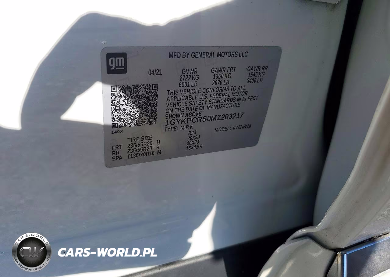 2021 Cadillac Xt6 Premium Luxury VIN:1GYKPCRS0MZ203217 - 13