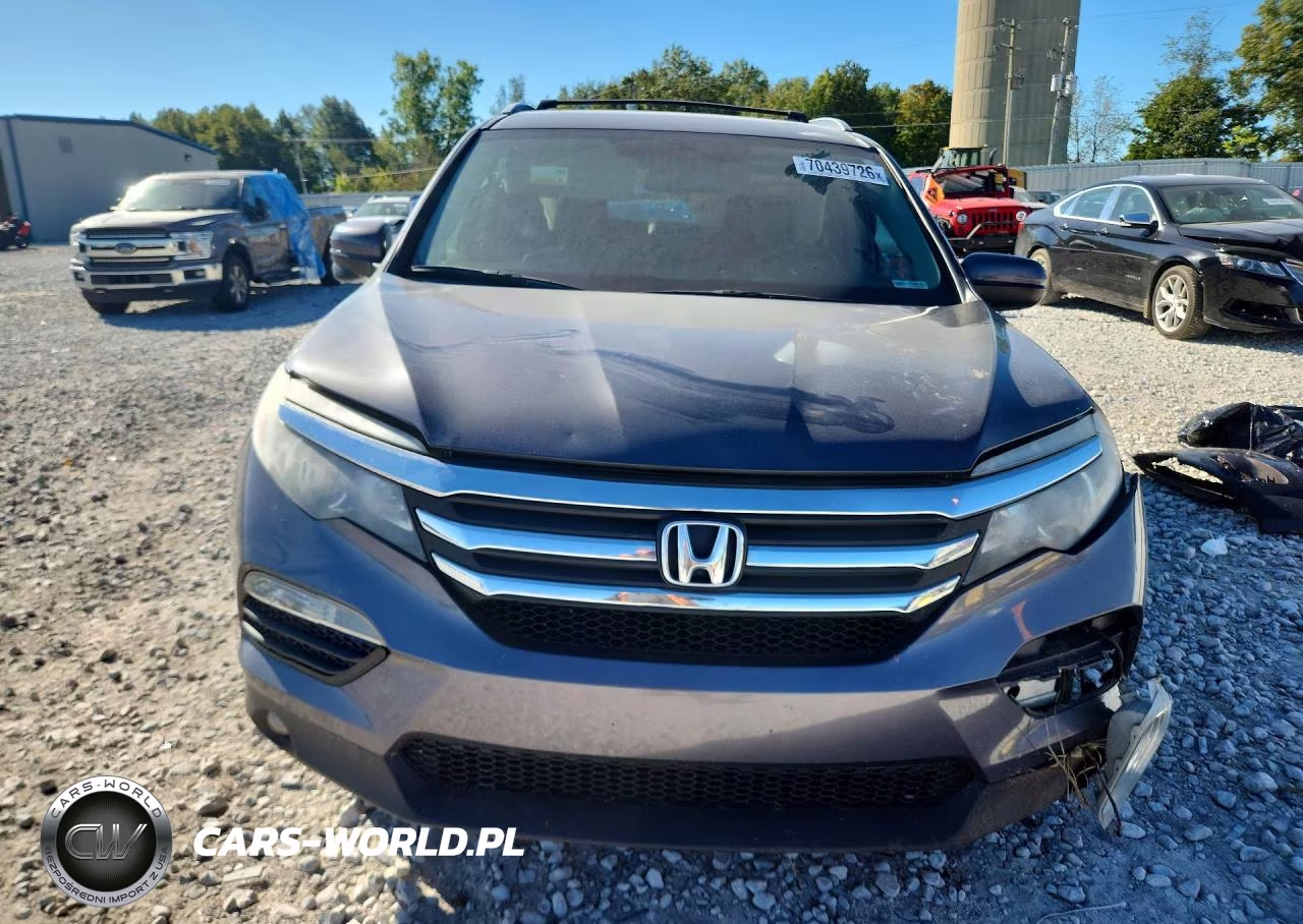 2017 Honda Pilot Exl VIN:5FNYF6H81HB034654 - 5