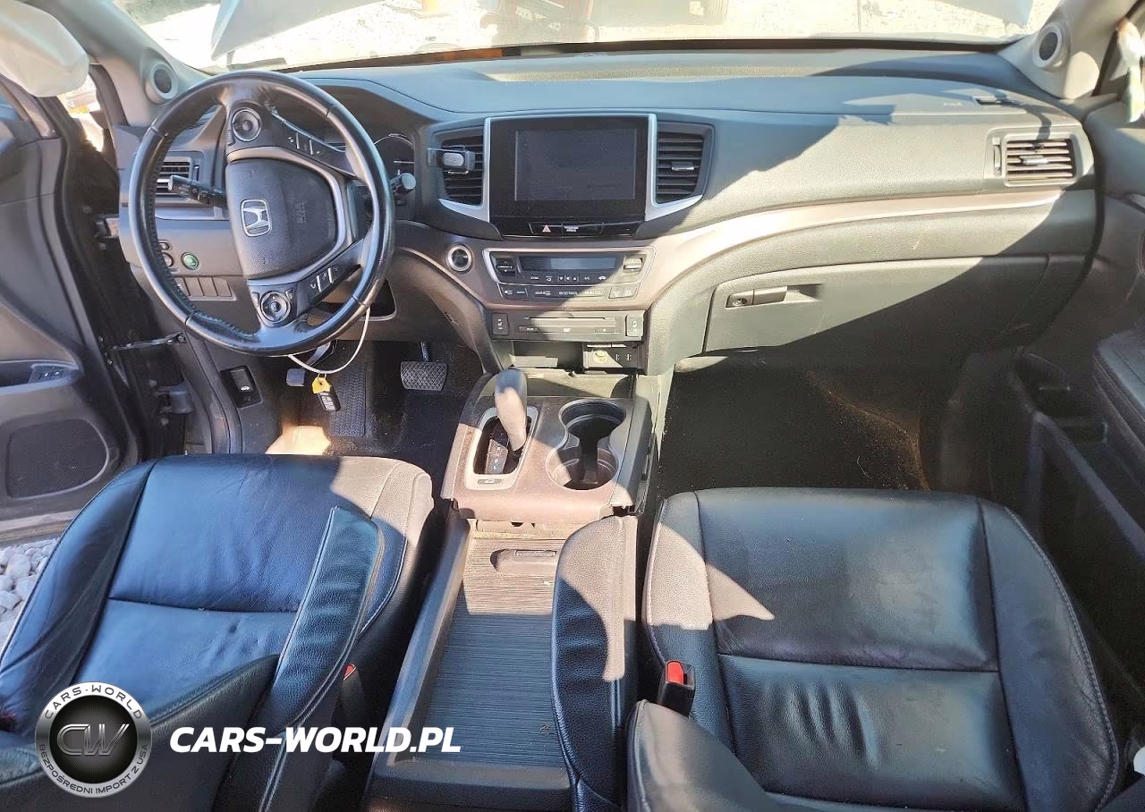 2017 Honda Pilot Exl VIN:5FNYF6H81HB034654 - 8