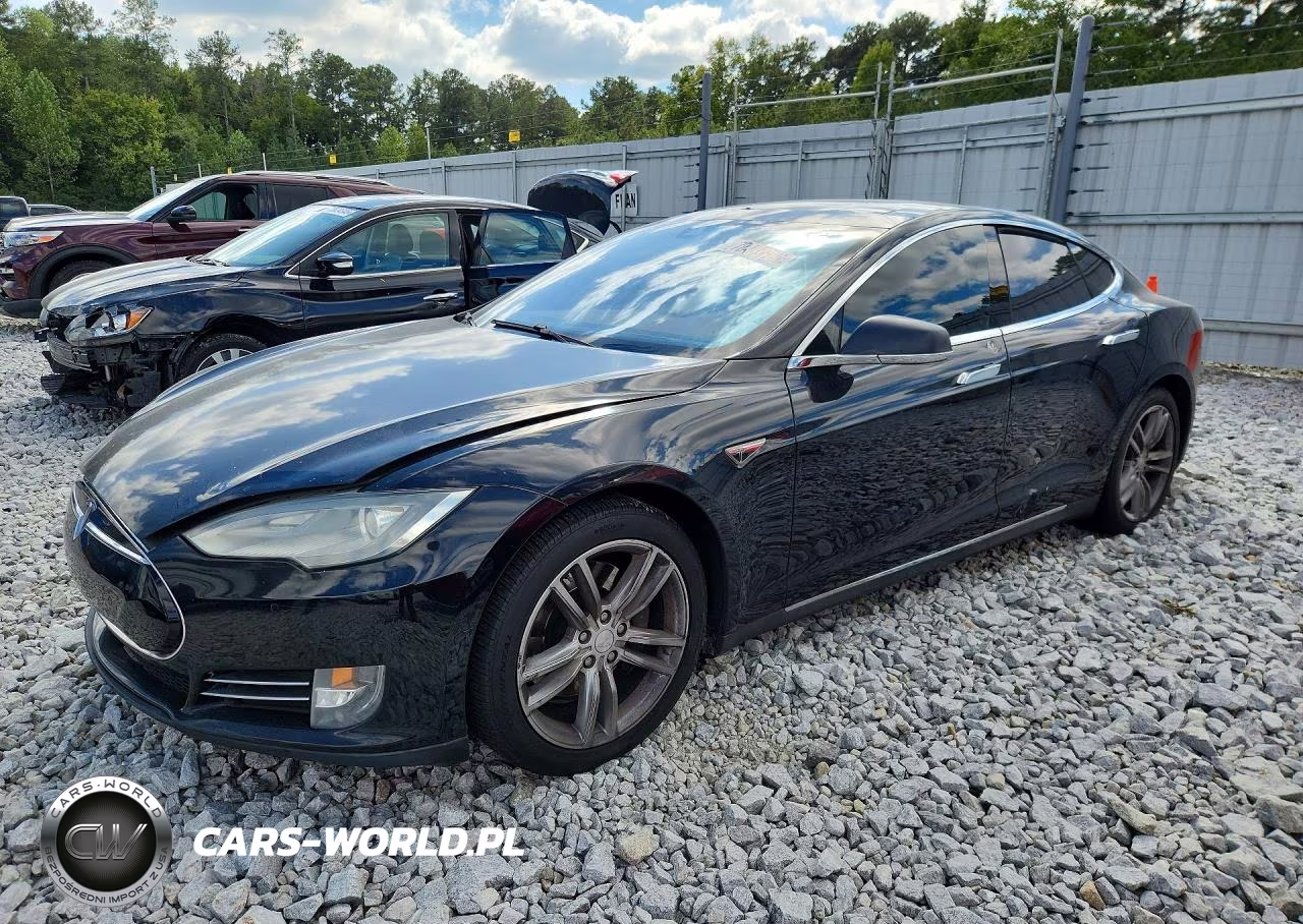 2015 Tesla Model S 85 VIN:5YJSA4H1XFF080363 - 1