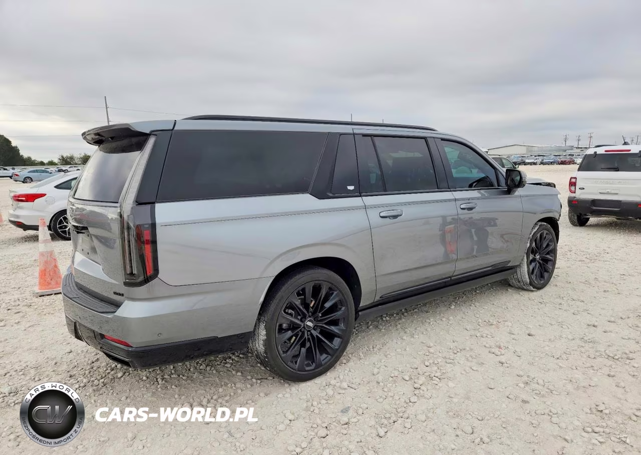 2025 Cadillac Escalade Esv Sport Platinum VIN:1GYS9RRL4SR299288 - 3