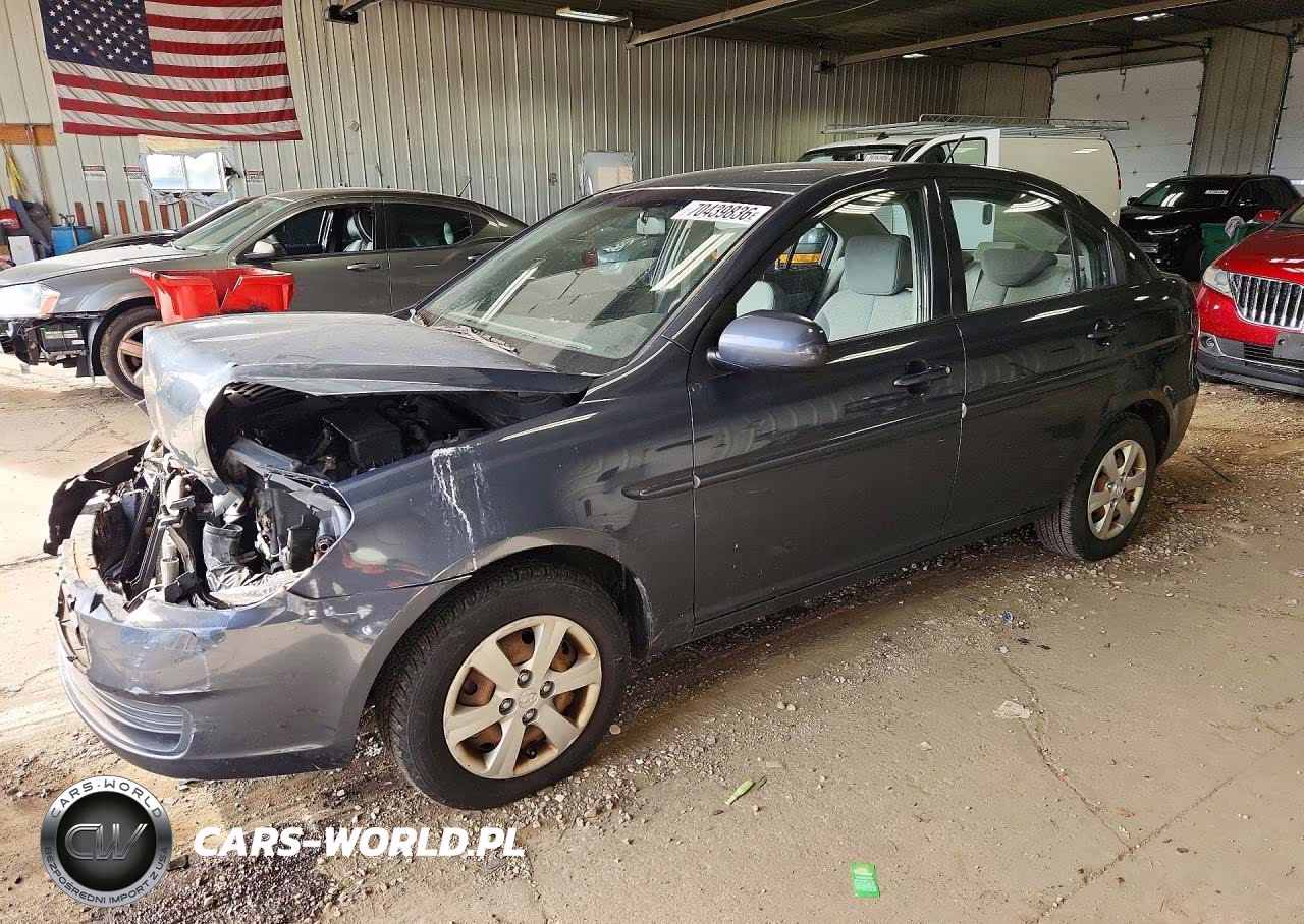 2010 Hyundai Accent Gls VIN:KMHCN4AC8AU500590 - 1