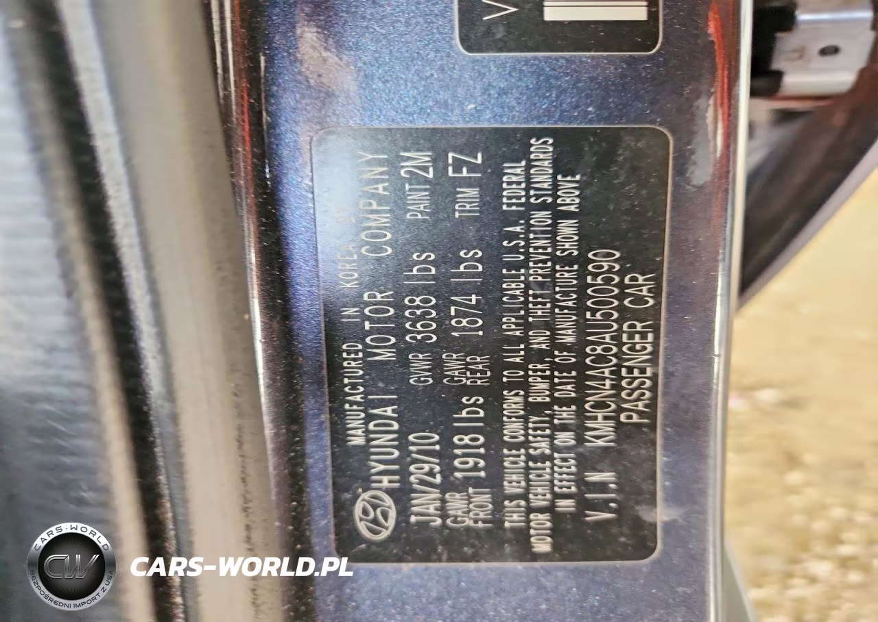2010 Hyundai Accent Gls VIN:KMHCN4AC8AU500590 - 13