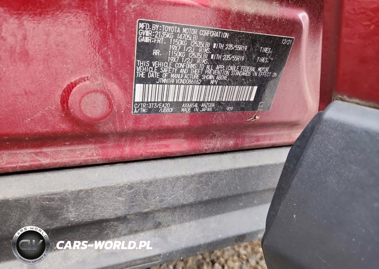 2022 Toyota Rav4 Limited VIN:JTMN1RFV0ND086162 - 14