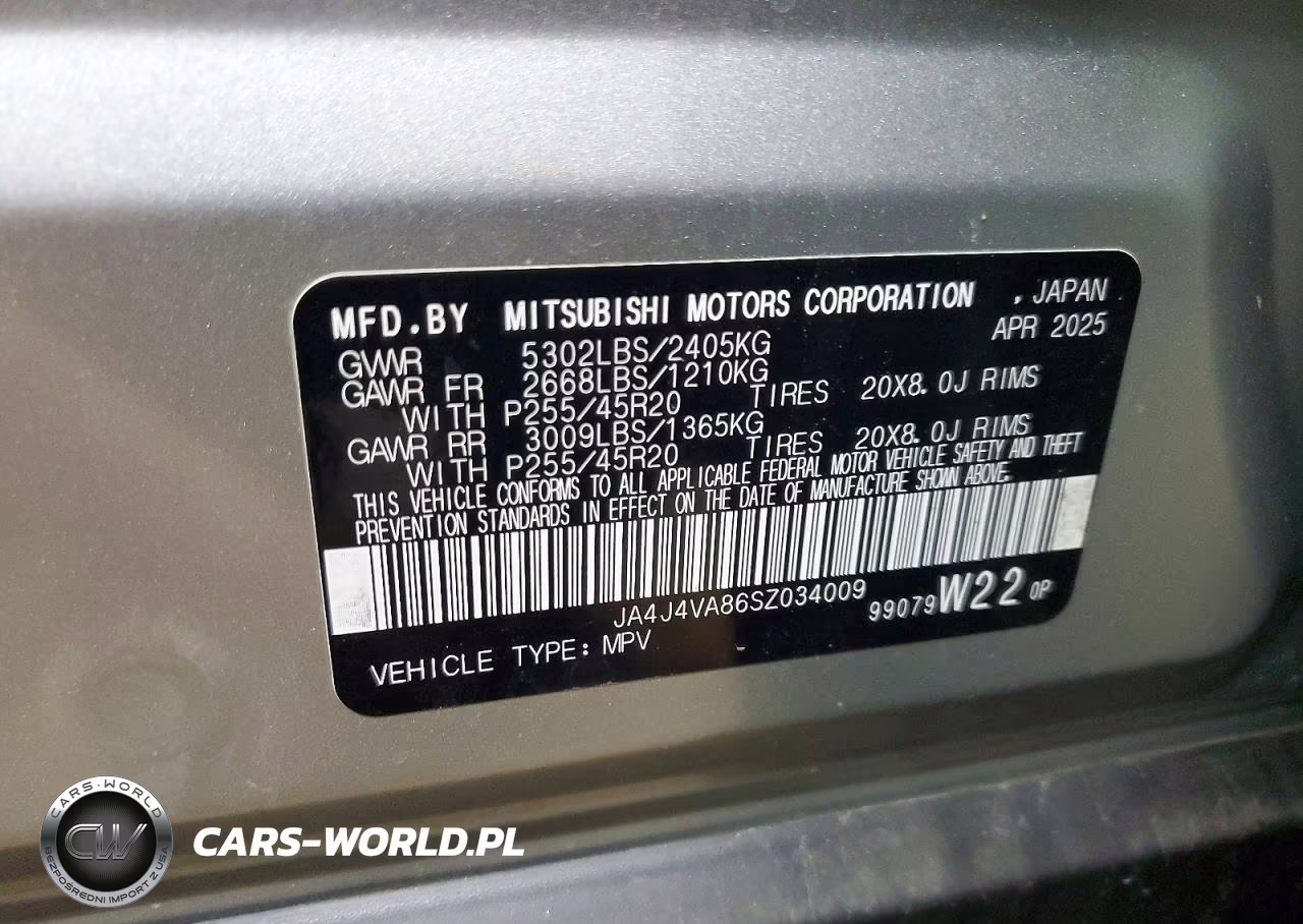 2025 Mitsubishi Outlander Se VIN:JA4J4VA86SZ034009 - 13