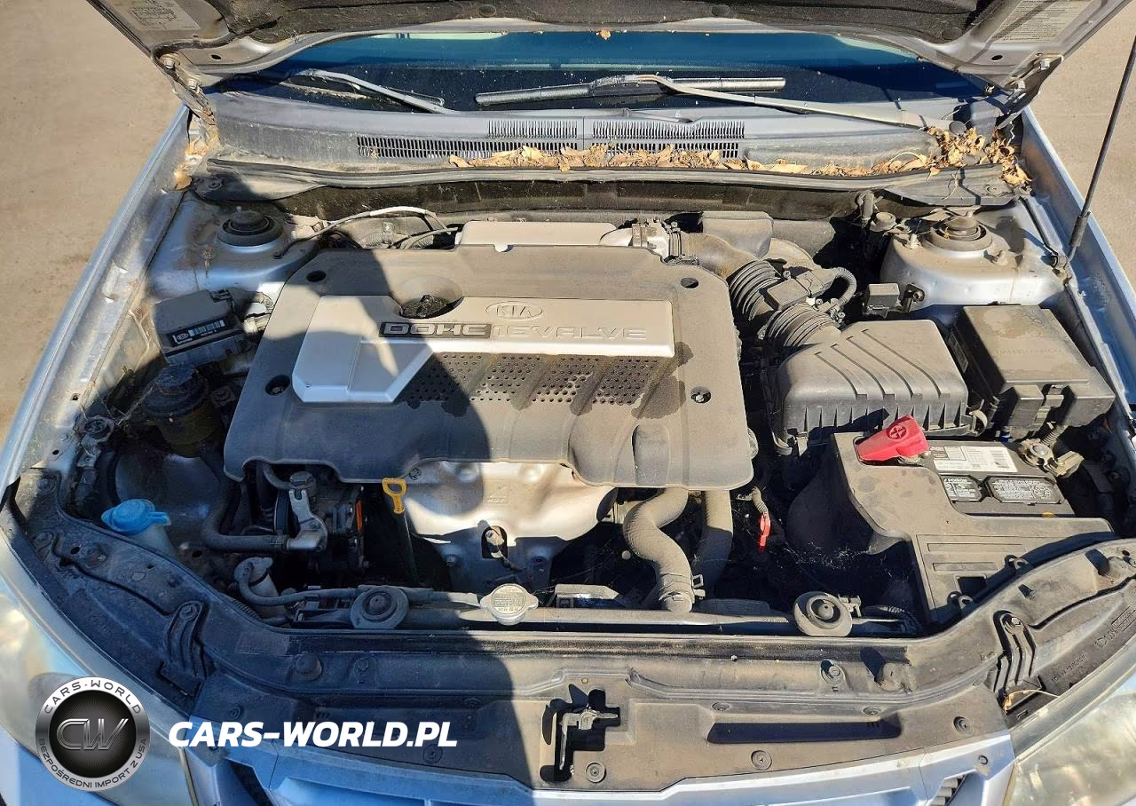 2004 Kia Spectra Lx VIN:KNAFE122445022301 - 11