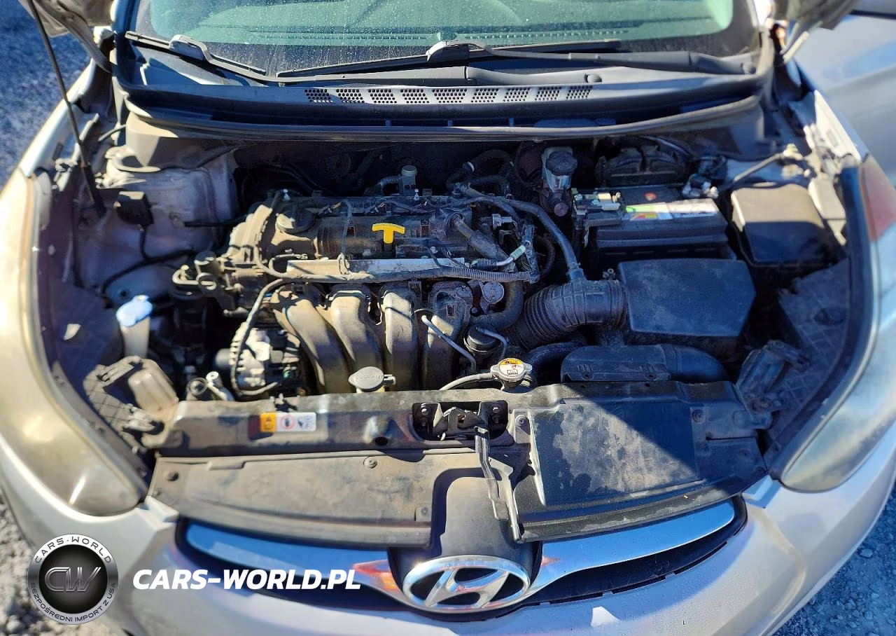 2013 Hyundai Elantra Gls VIN:5NPDH4AE9DH407965 - 11