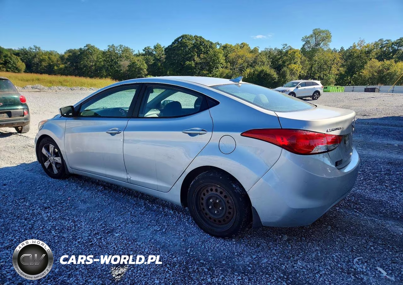 2013 Hyundai Elantra Gls VIN:5NPDH4AE9DH407965 - 2
