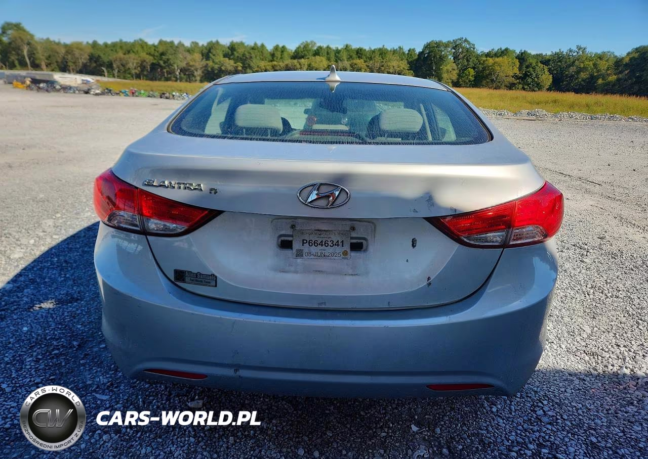 2013 Hyundai Elantra Gls VIN:5NPDH4AE9DH407965 - 6