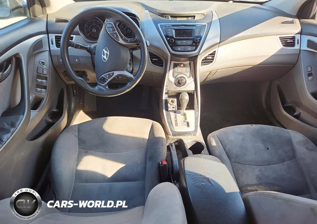 2013 Hyundai Elantra Gls VIN:5NPDH4AE9DH407965 - 8