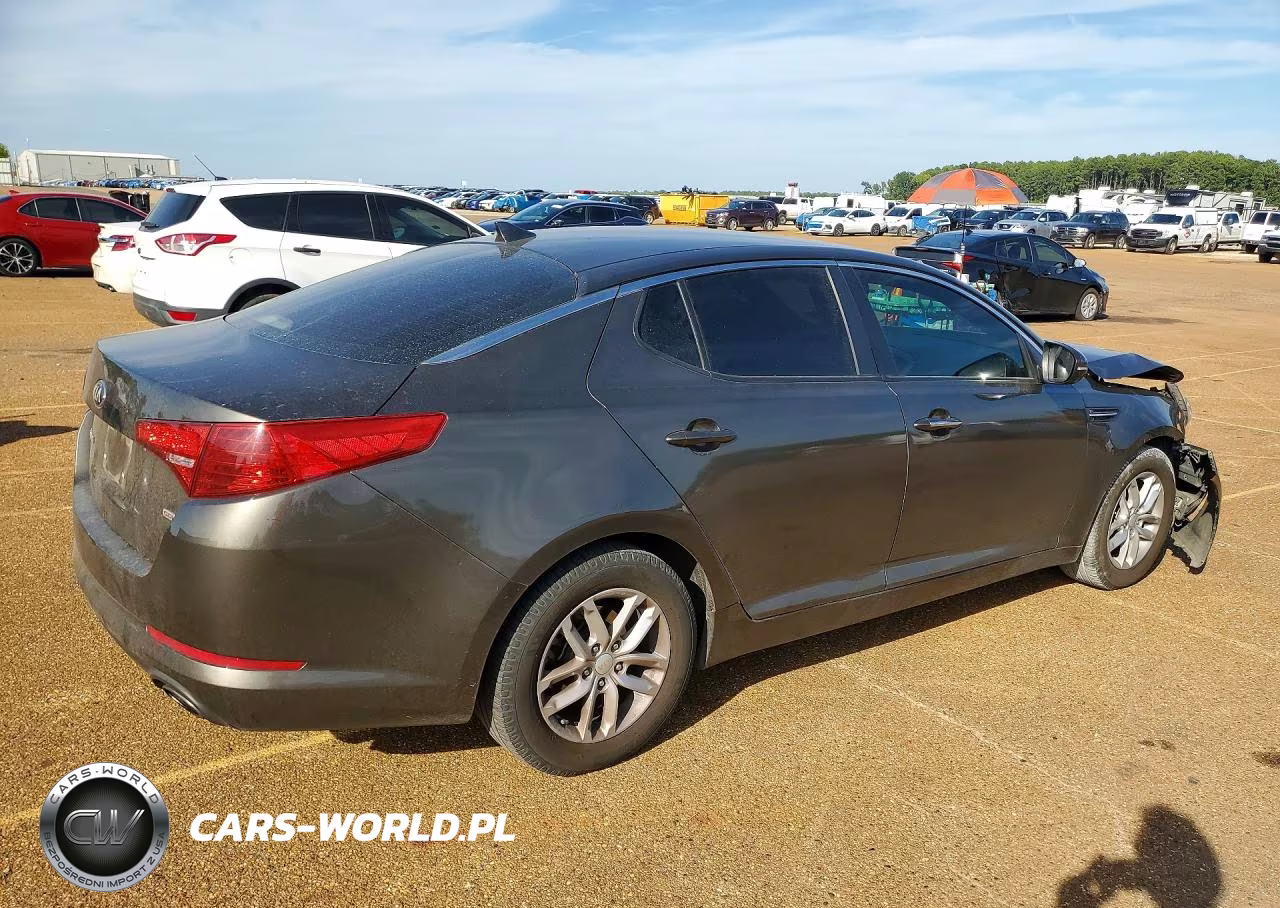 2013 Kia Optima Lx VIN:5XXGM4A71DG203540 - 3