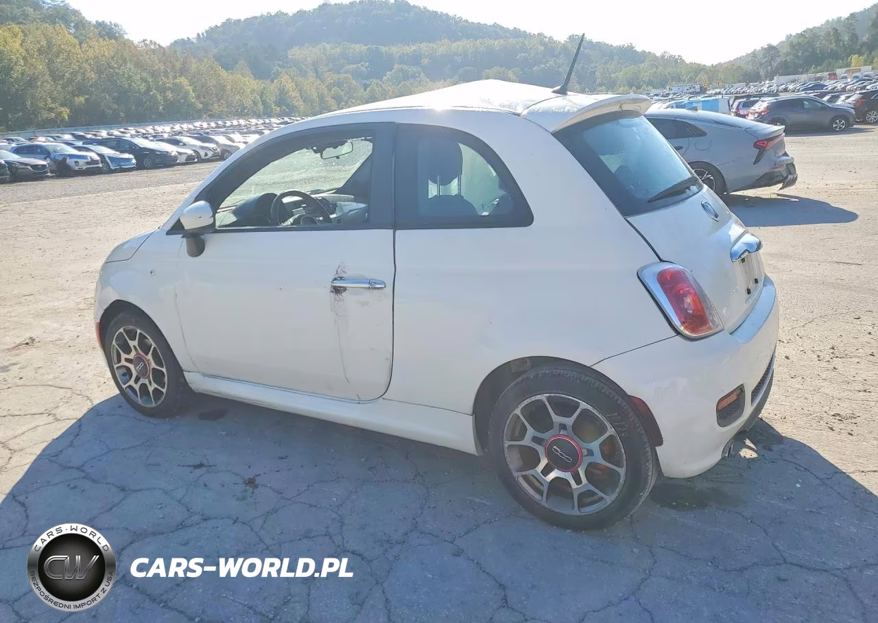 2015 Fiat 500 Sport VIN:3C3CFFBR9FT550422 - 2