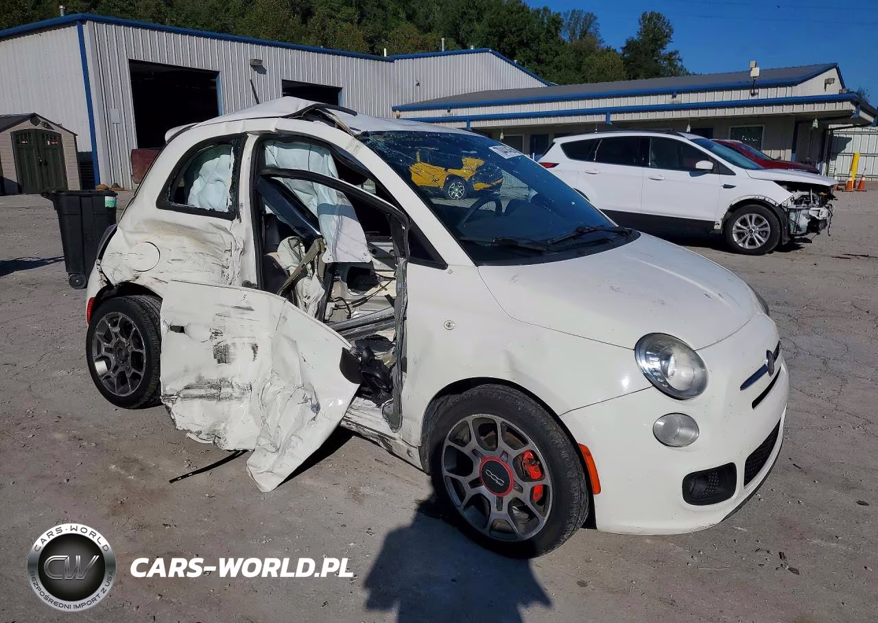 2015 Fiat 500 Sport VIN:3C3CFFBR9FT550422 - 4