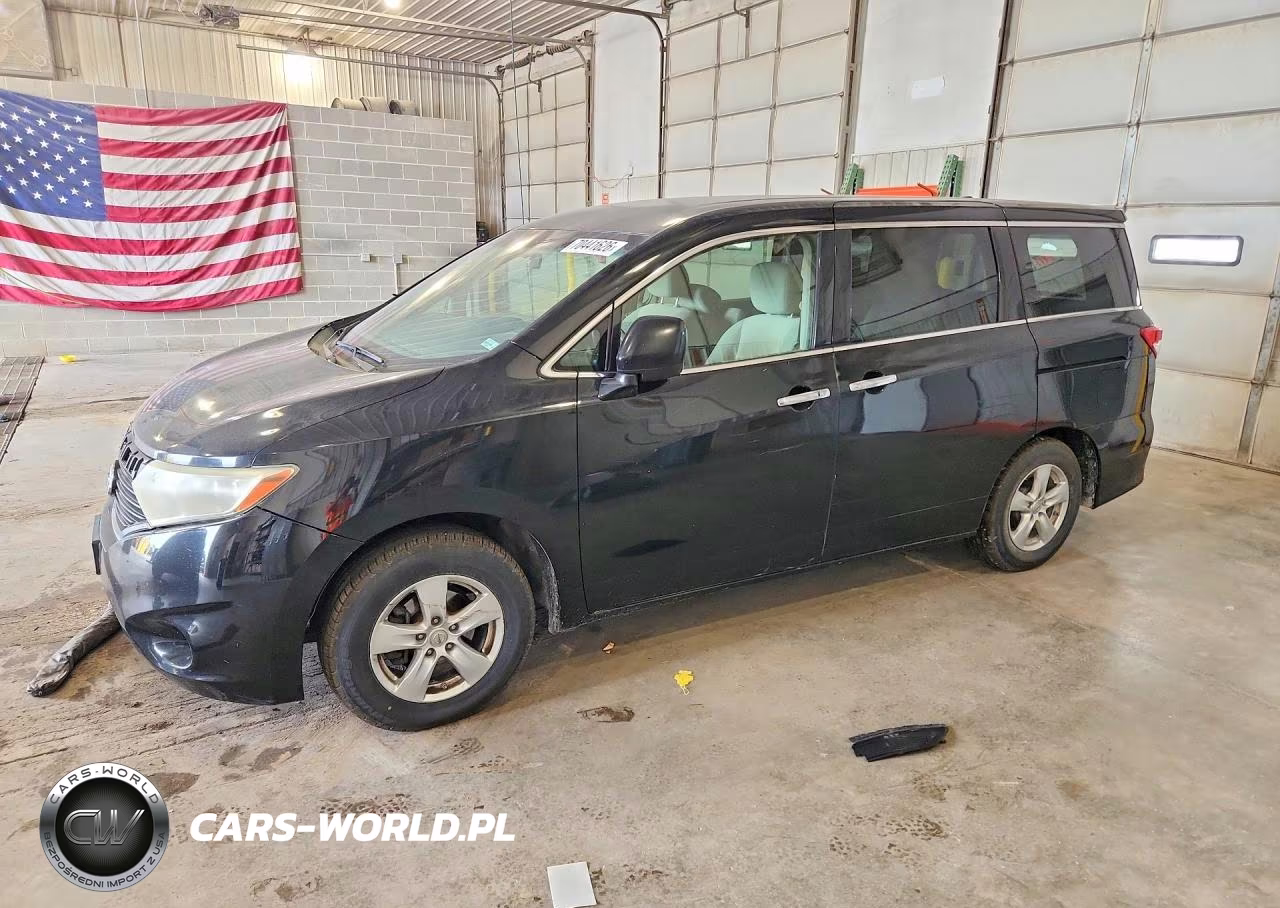 2012 Nissan Quest 3.5 S VIN:JN8AE2KP1C9051927 - 1