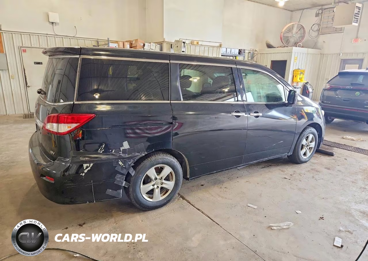 2012 Nissan Quest 3.5 S VIN:JN8AE2KP1C9051927 - 3