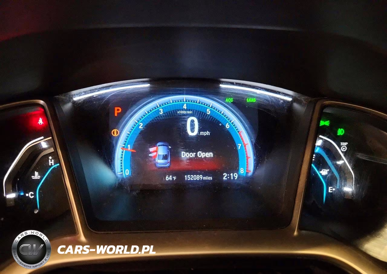 2017 Honda Civic Touring VIN:19XFC1F95HE002892 - 9