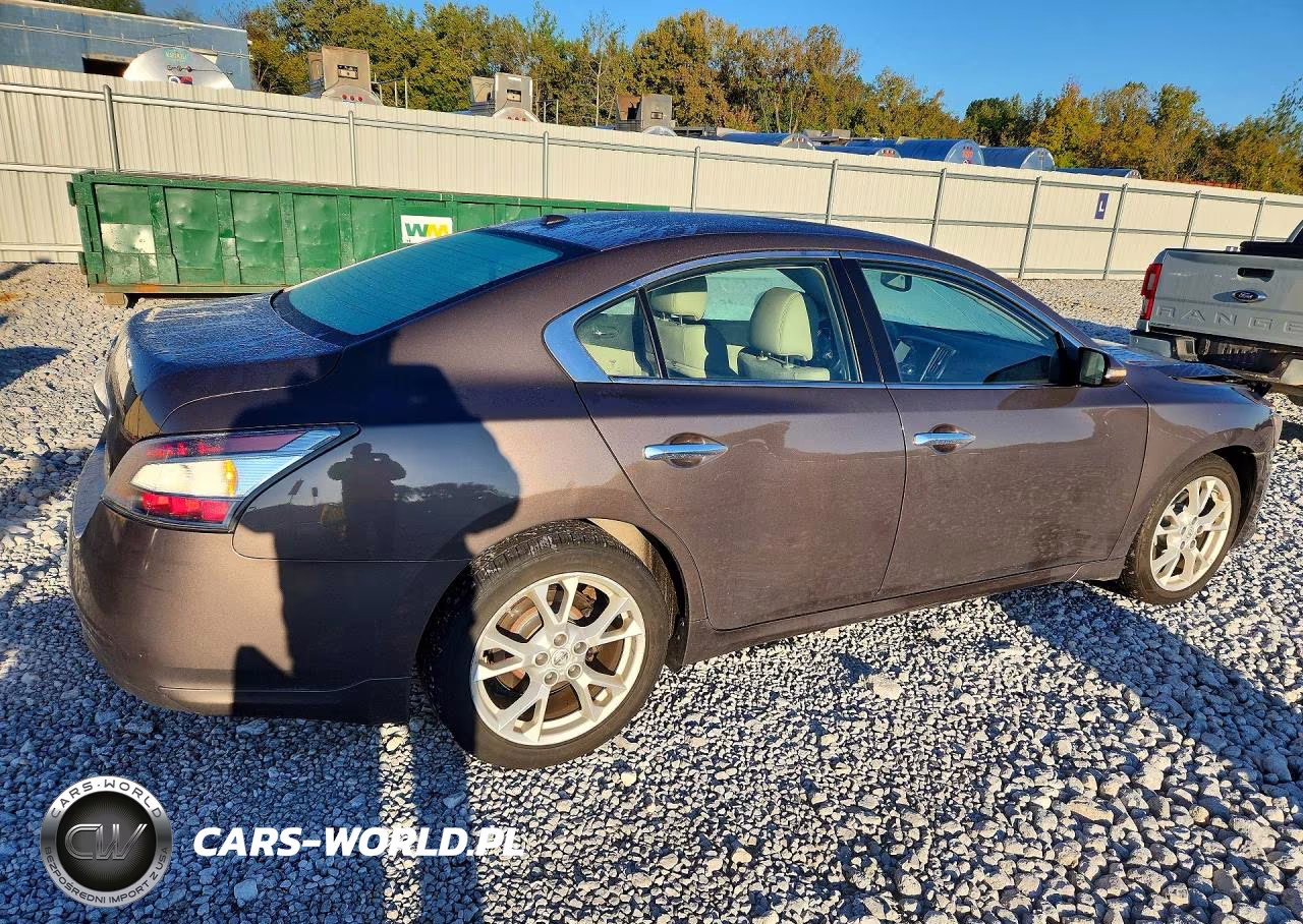 2014 Nissan Maxima 3.5 Sv VIN:1N4AA5AP4EC455231 - 3
