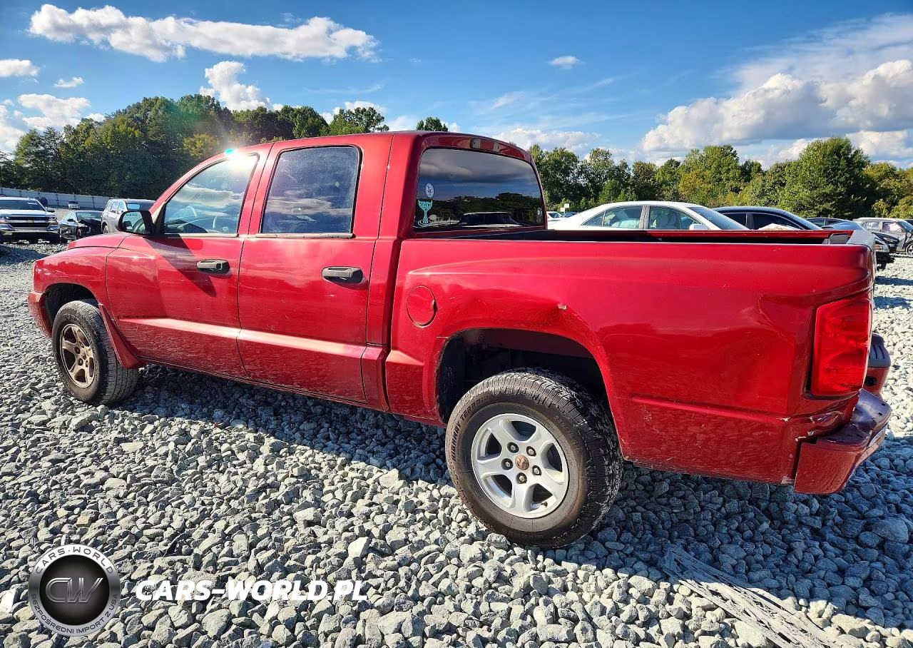 2007 Dodge Dakota Quad Slt VIN:1D7HE48K27S136796 - 2