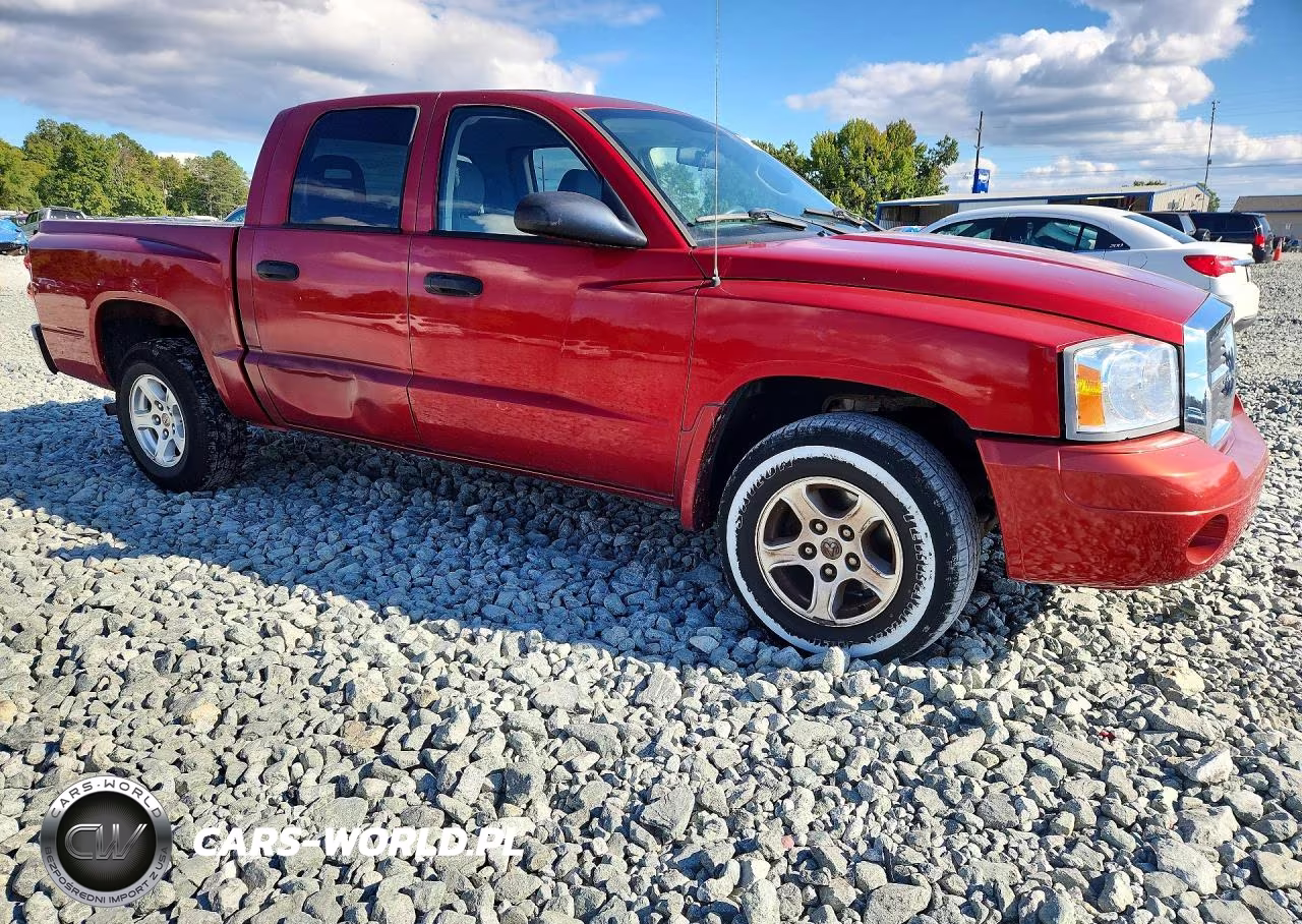 2007 Dodge Dakota Quad Slt VIN:1D7HE48K27S136796 - 4