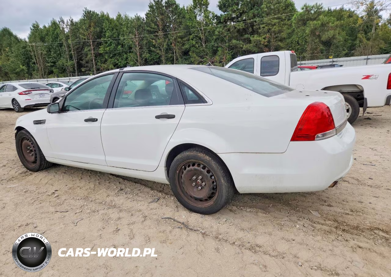 2012 Chevrolet Caprice Police VIN:6G1MK5U38CL623555 - 2
