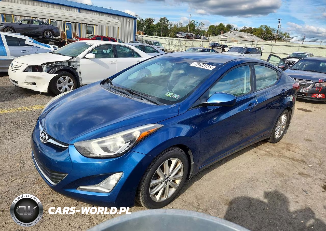 2015 Hyundai Elantra Se VIN:KMHDH4AEXFU421684 - 1