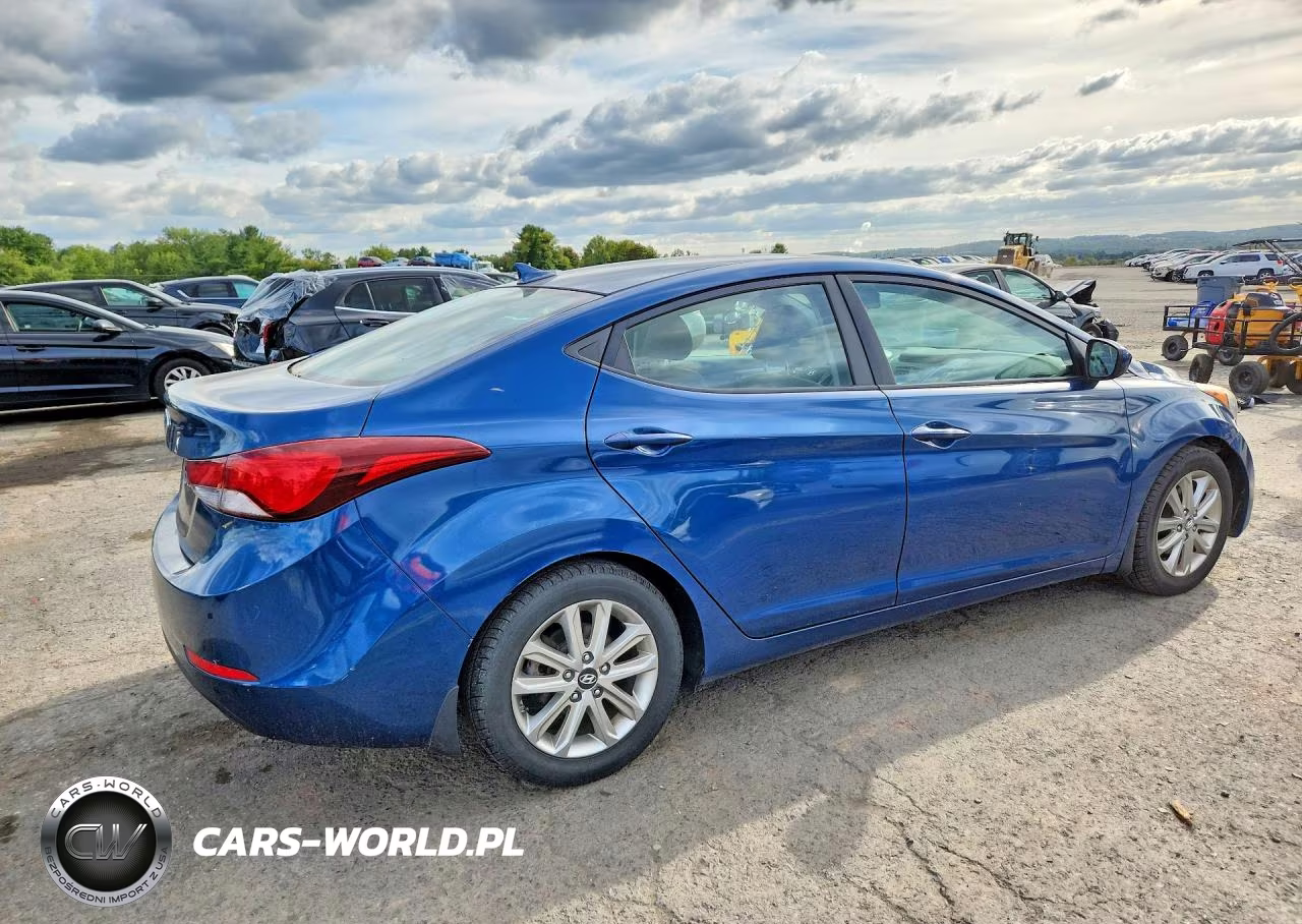 2015 Hyundai Elantra Se VIN:KMHDH4AEXFU421684 - 3