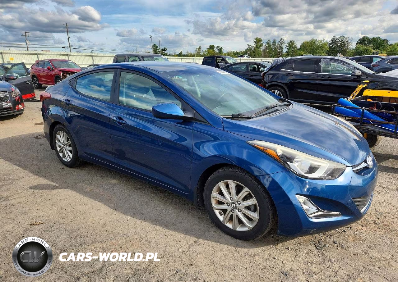 2015 Hyundai Elantra Se VIN:KMHDH4AEXFU421684 - 4