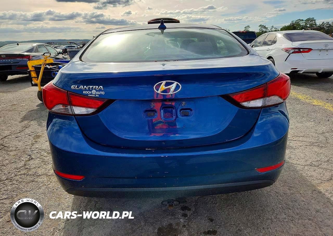 2015 Hyundai Elantra Se VIN:KMHDH4AEXFU421684 - 6