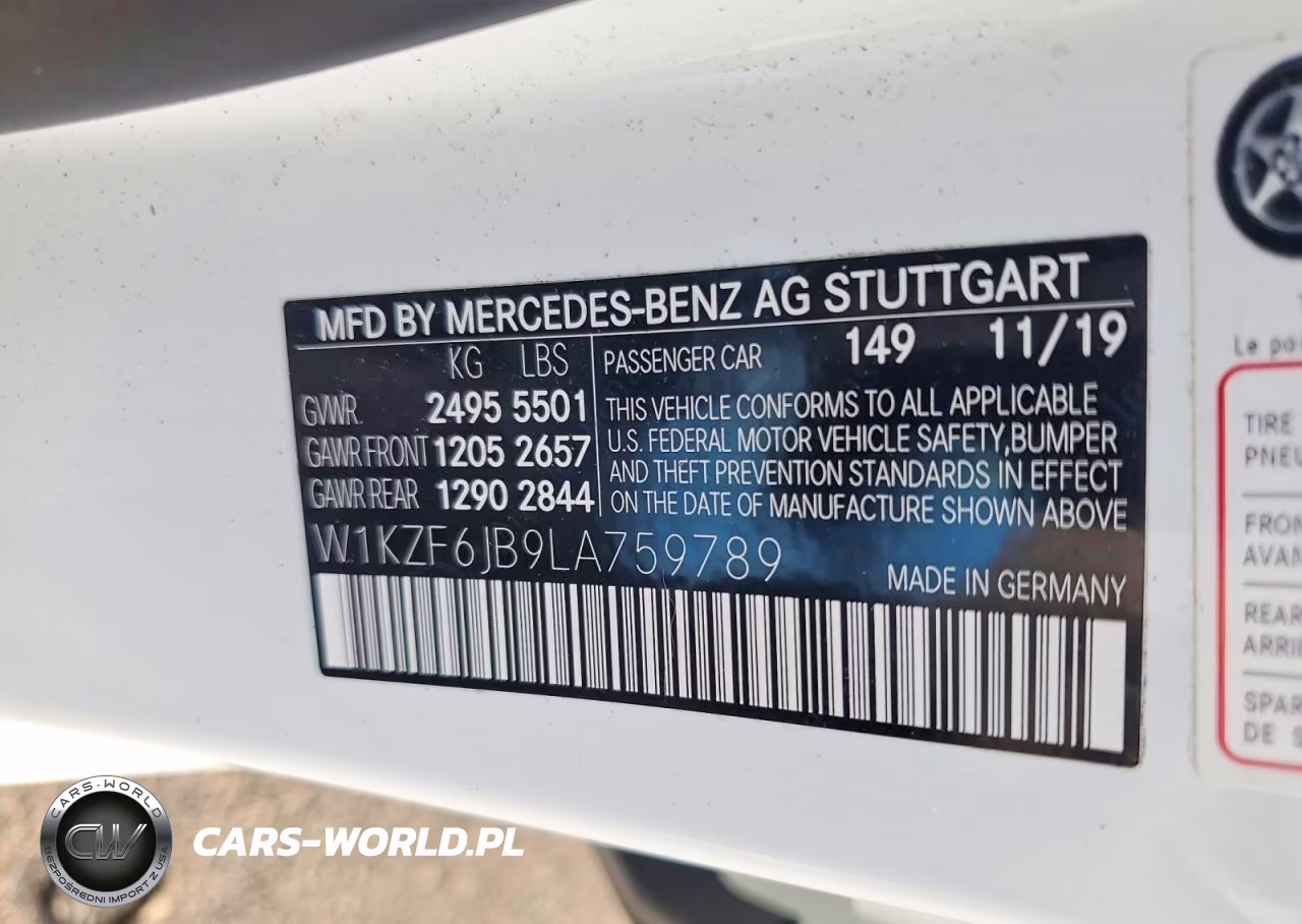 2020 Mercedes-Benz E 450 4Matic VIN:W1KZF6JB9LA759789 - 12