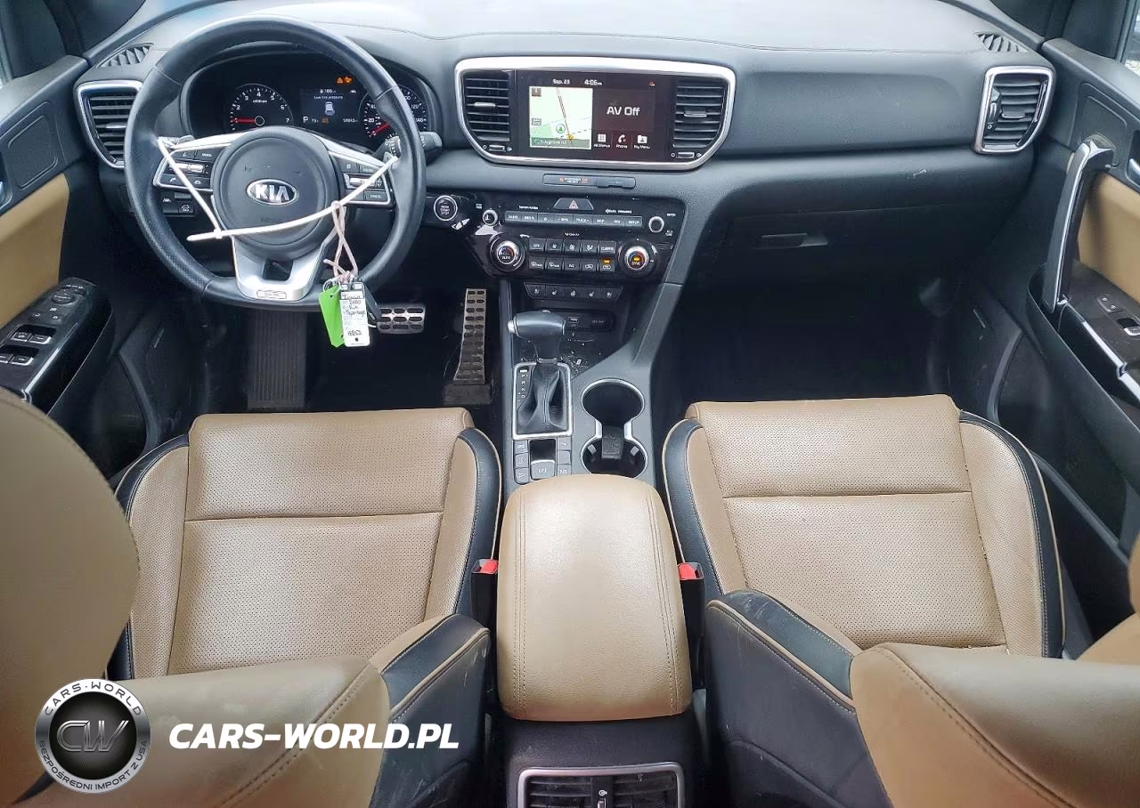 2020 Kia Sportage Sx VIN:KNDPRCA60L7838758 - 8